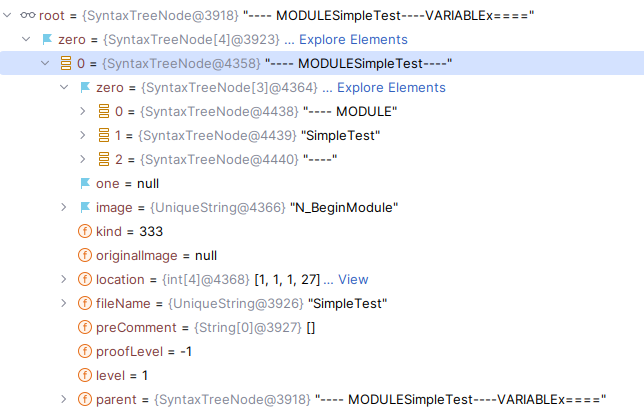 SANY Treenode Module